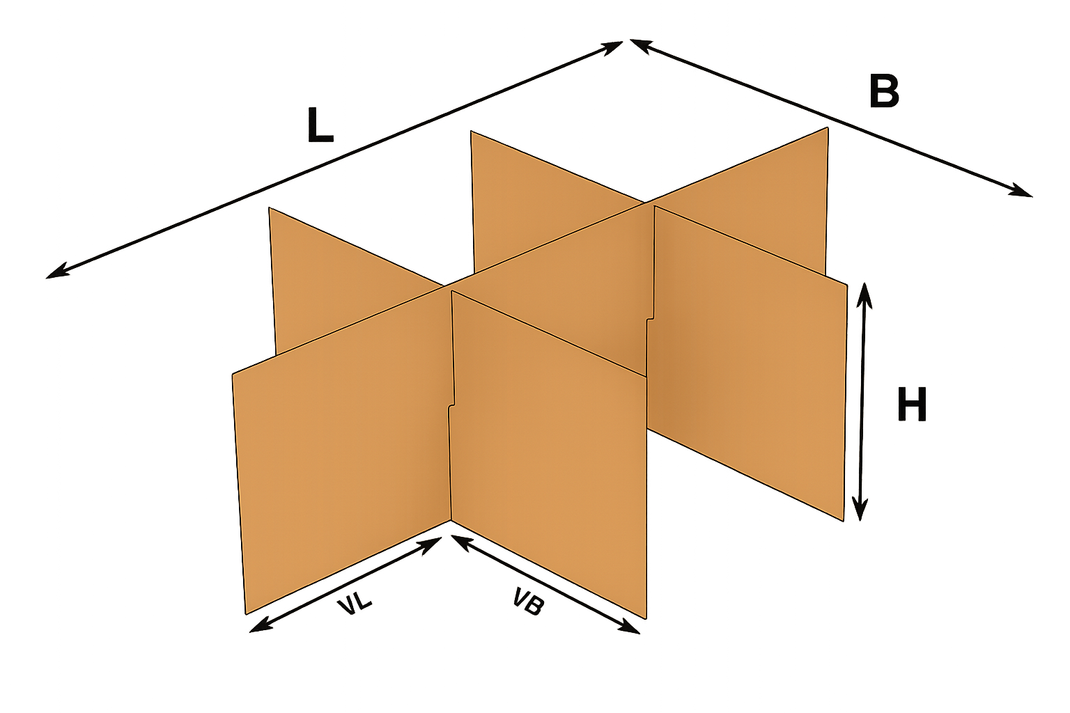 Fachverteilung (fefco 933)
