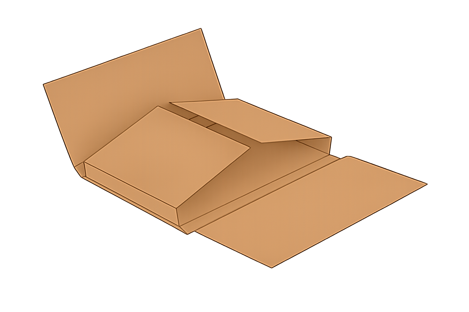 Schiebekasten nach Maß (fefco 404) Die hochwertige Kartonverpackung für eine ansprechende Produktpräsentation