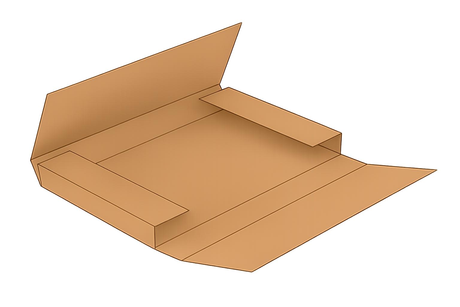 Kreuztrich-Ordner nach Maß (fefco 401)  Die praktische Kartonverpackung für Bücher, Drucksachen und flache Produkte